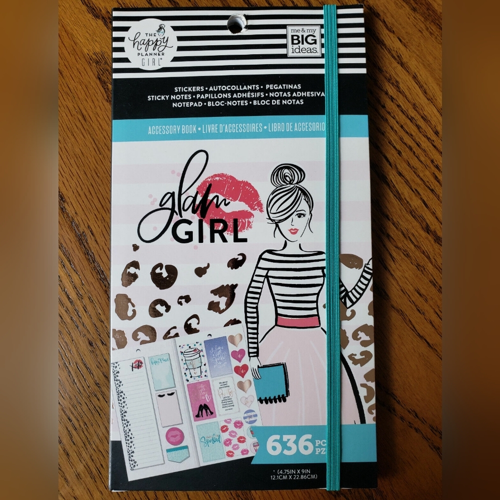 Glam Girl Sticker Book (636 Pcs) by The Happy Planner